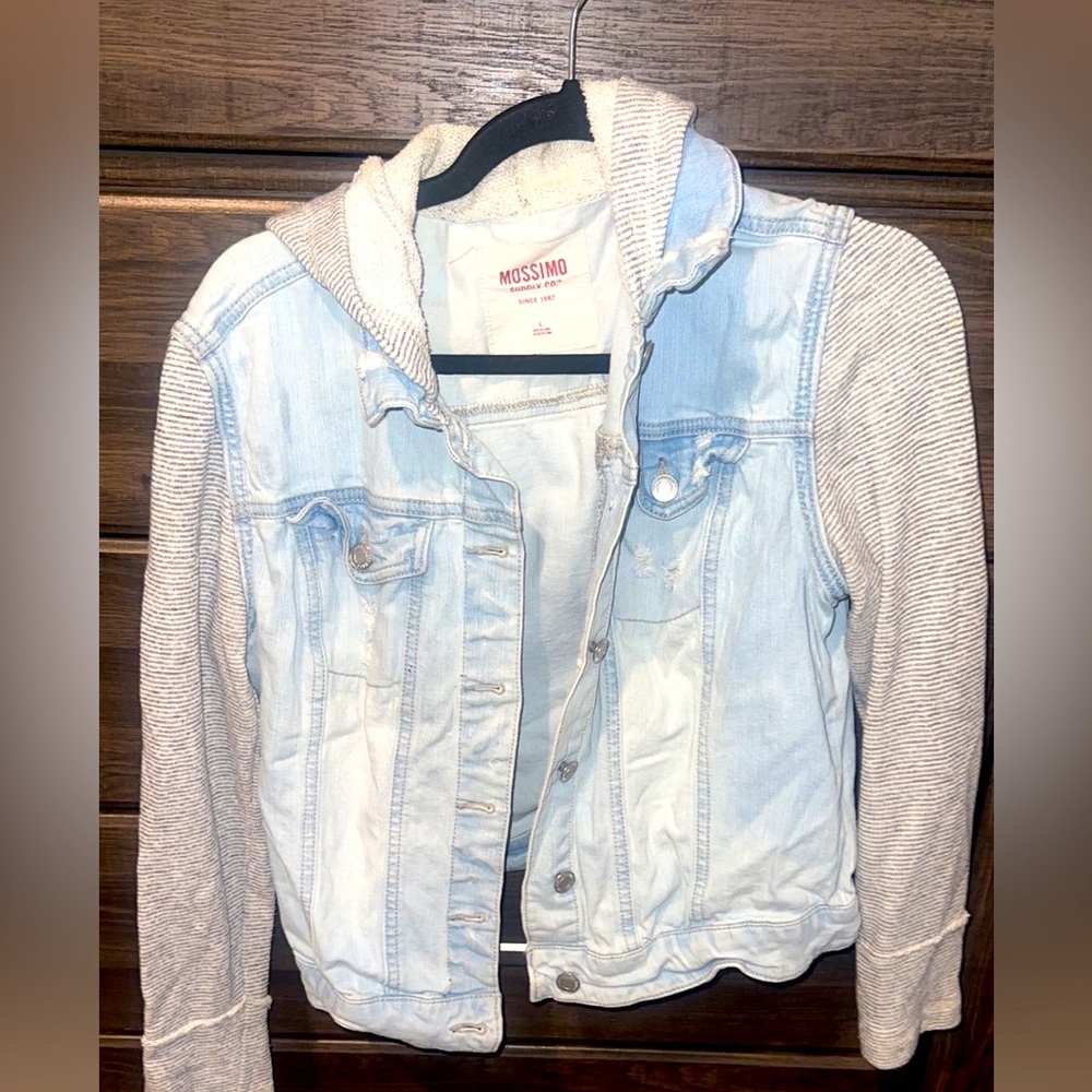 Jacket/ sweatshirt with buttons. From target size L
